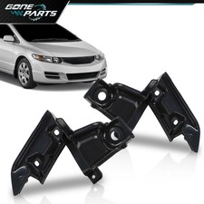 Fit For 09-11 Honda Civic Coupe Front Grille Mounting Bracket Support Lh Rh