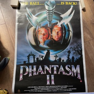 phantasm 2 uk video shop film poster (1988) don coscarelli james le gros