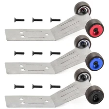 Metal Wheelie Front Wheel For TRAXXAS MINI MAXX MONSTER TRUCK RC Car Parts