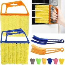 10Pcs Window Blind & Vent Cleaner - Washable Dusters, Dusting Tools