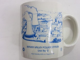 Duquesne Light Westinghouse Beaver Valley Power Station 2 InitialCriticality Mug