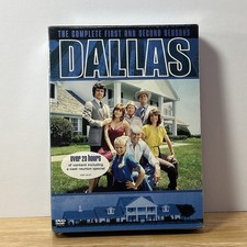 Dallas Seasons 1-2 DVD 2004 5-Disc Set Brand New Sealed Vintage 80 s Television