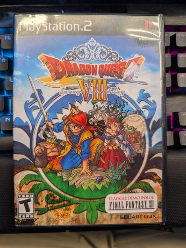 Dragon Quest 8 - Sony PlayStation 2 Ps2 Demo Disc And Manual No Game Manual