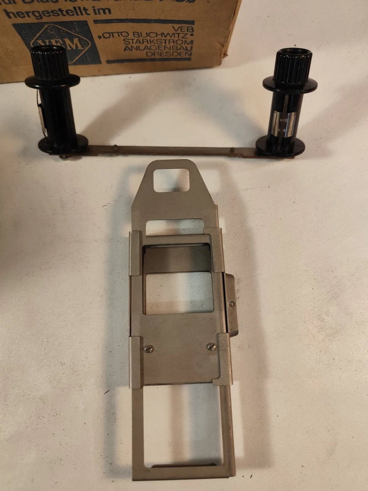 DDR Filius 4 Diabetrachter Dia Bildwerfer Rollfilm Projektor Friedensfahrt 1955 - Bild 4 von 4