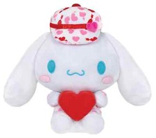 Hello Kitty Plush Toy Cinnamoroll Holding Heart 9 inch Valentine's Day NWT