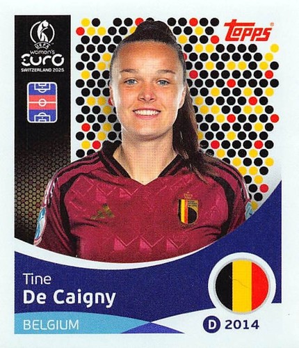 Pegatinas mujer Euro 2025 UEFA Topps 1 a 156 elige - Imagen 136 de 157