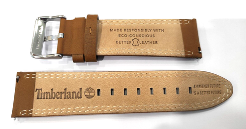 Watch Strap Band TIMBERLAND NORTHBRIDGE CASTANHO TDWGA0029702 24mm - Picture 2 of 3