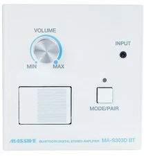 Wall-mounted stereo amplifier with Bluetooth function MA-S303D BT Mono/S