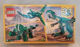 2017 LEGO Creator 3 in 1 Mighty Dinosaurs Set 31058 174 Pcs - Box Damage