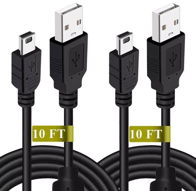 10 FT NEW Wireless Controller USB Charging Cord Cable for Sony PlayStation 3 PS3