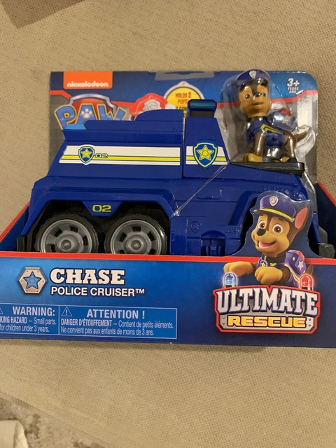 paw patrol ultimate rescue police cruiser