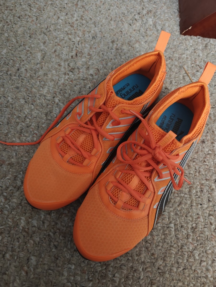 puma archtec men's running shoes Orange black SZ 11 US