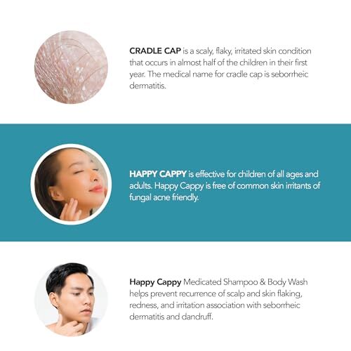 Happy Cappy Dr. Eddie’s Medicated Shampoo and Body Assorted Styles , Sizes - Picture 22 of 30