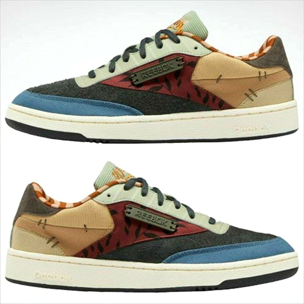Reebok X Kung Fu Panda Club C 85 Tennis Shoes GZ8634 Men's Reebok X Kung Fu Panda Club C 85 Tennis Shoes GZ8634 Men's