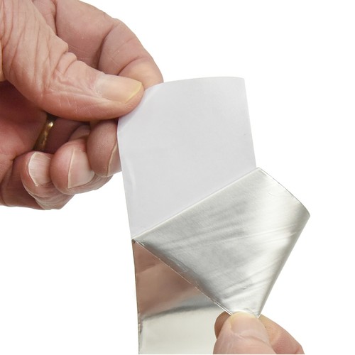 Aluminum Foil Reflective Duct Tape |Industrial Grade | Heavy-Duty HVAC Aluminum - Picture 3 of 8