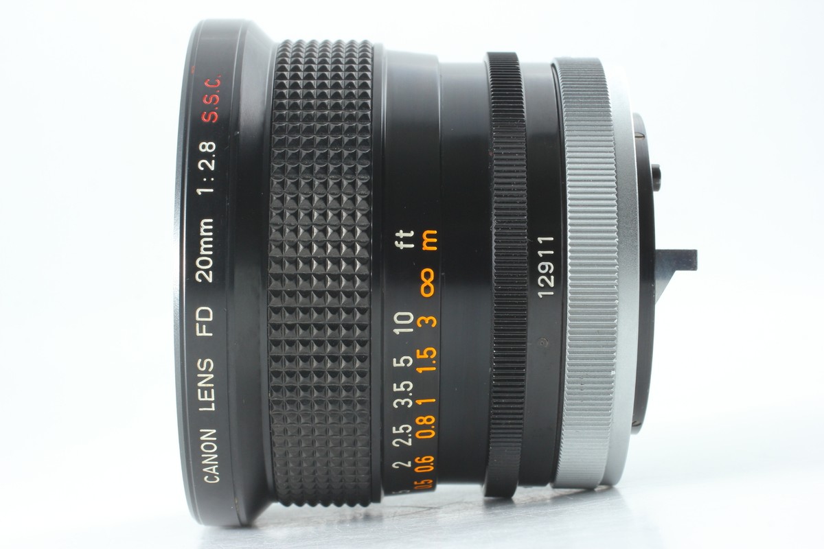 Rare O [Exc+5] Canon FD 20mm f2.8 s.s.c. SSC Wide Angle MF