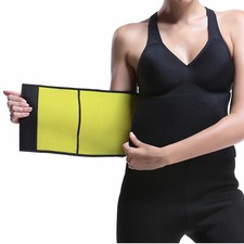 Neopren Bauchgürtel Bauchweg Gürtel Sportbandage Schwitzgürtel Rückengürtel