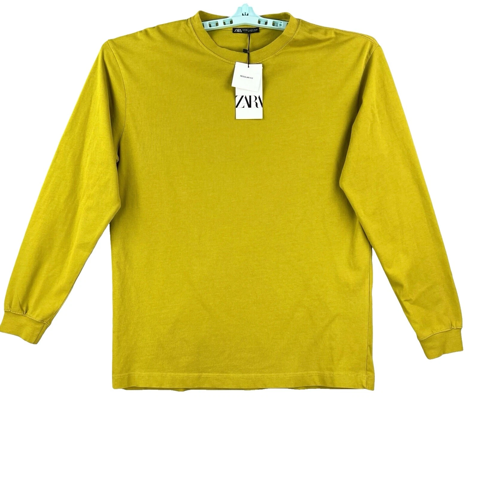 Zara Solid T-Shirts for Men