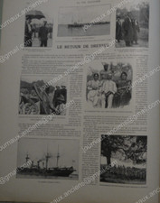 1899 AFFÄRE DREYFUS - DIE RÜCKKEHR VON ALFRED DREYFUS nach RENNES