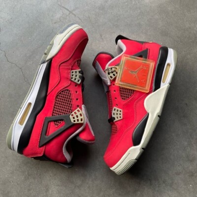 Size 8 - Jordan 4 Retro Toro Bravo 2013 *OG None, No Insoles* Toros Dunk High