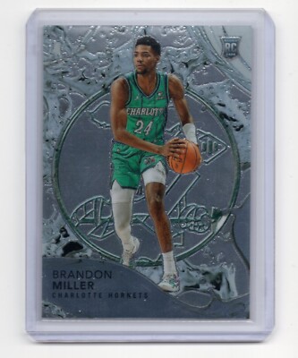 2024 Panini The National Brandon Miller RC Rookie Silver Splash 