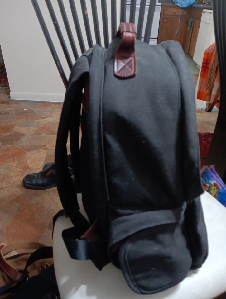 Mochila bolsa cámara lona ONA Foto 4 de 4