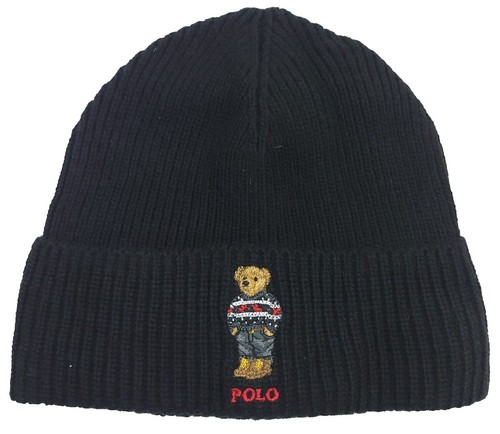 Gucci GG Wool Blend Black & White Jacquard Hat/Beanie Comfortable Warm 32678413~black_2.jpg main image 2