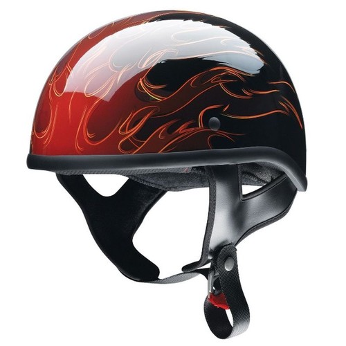Z1R CC Beanie Hellfire Half Face Street Motorcycle Helmet - Pick Size & Color - Picture 3 of 18