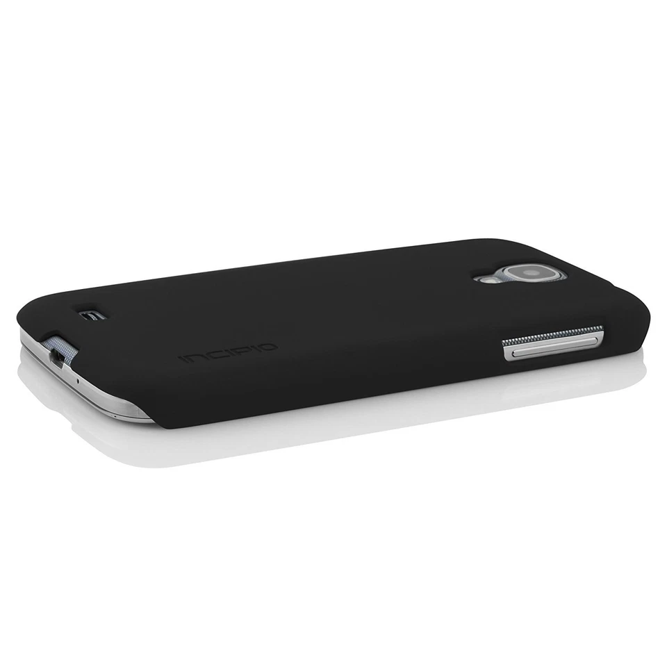 Funda rígida negra pluma Samsung Galaxy S4 Incipio cubierta ultraligera a presión Foto 3 de 4