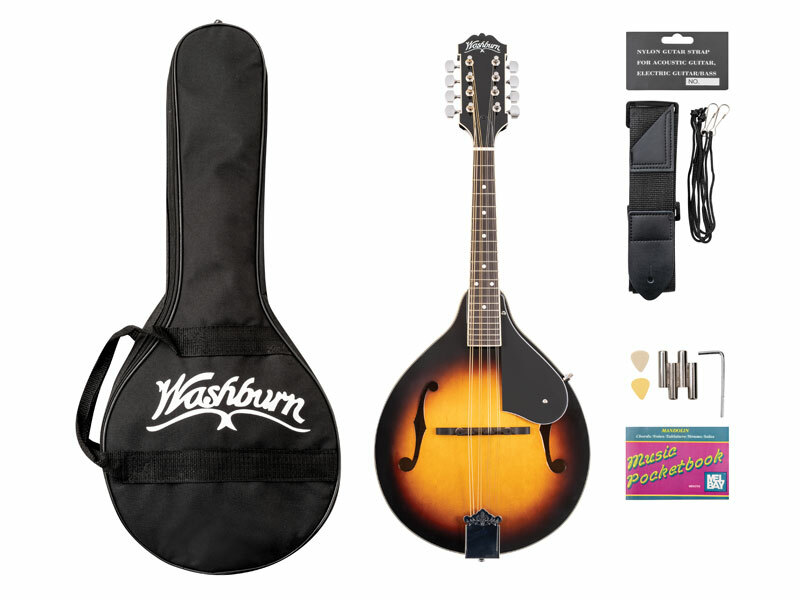 Washburn AMERICANA M1-PACK Mandolin, Brand New, M1K-A-U