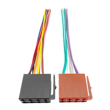 Wire Harness Plug Power & Speaker for Power Acoustik PD-710B Car Stereo Radio