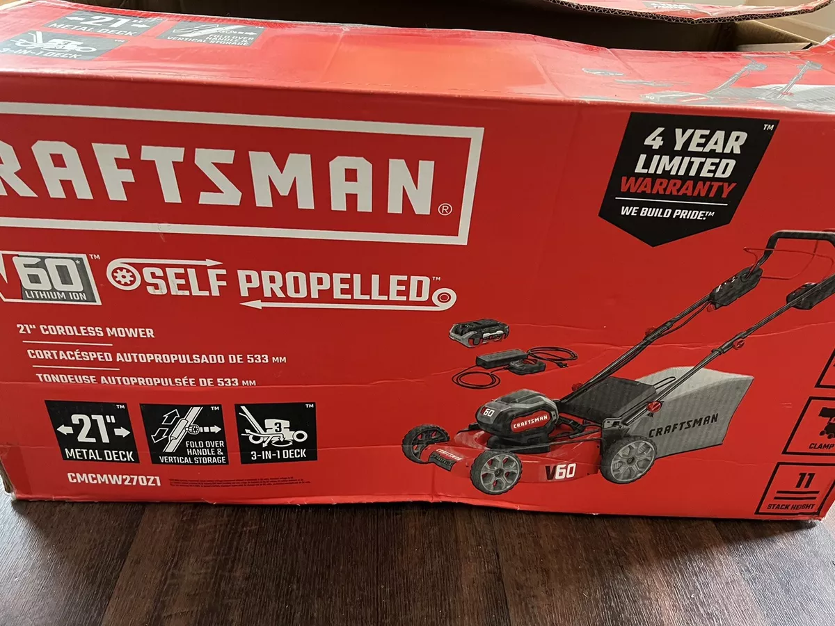 Craftsman v60 mower review new arrivals