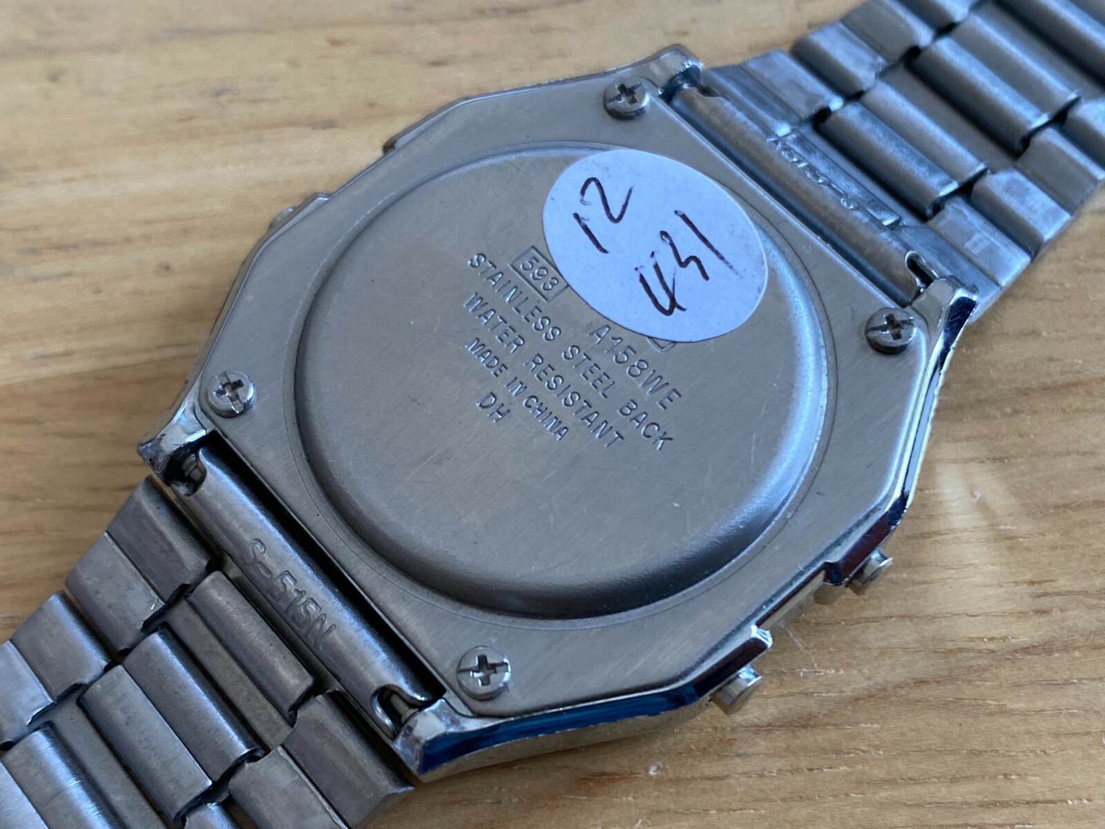 Casio A158WE 593 Classic Digital Alarm Chrono Watch 33mm MINT for sale  online | eBay