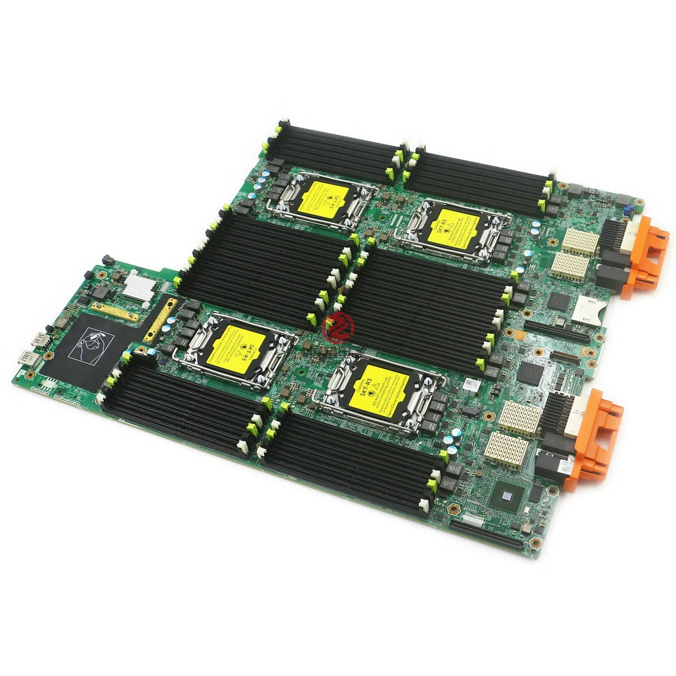 For Dell PowerEdge M830 FC830 Server Motherboard 4 CPU DDR4 System Board 0W4W8N - Image 3 of 4