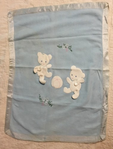 Vintage Baby Bettwäsche 5 Stück - Bettwäsche - Kissenbezüge - Decken - 50er Jahre sauber Shabby Landhaus Chic - Bild 3 von 8