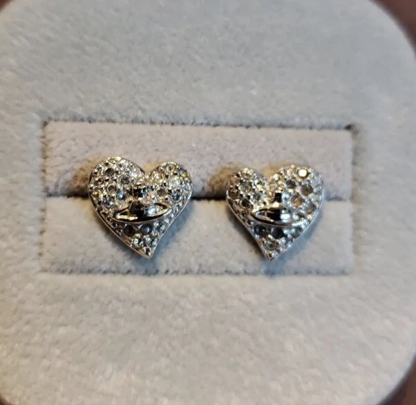 Diamante earrings shop studs
