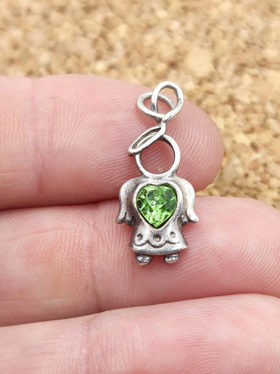 Angel birthstone charms clearance