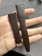 Vintage Watch Strap 20 mm  Leather Nos Top Quality