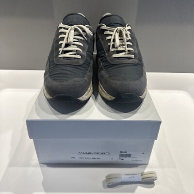 Common Projects Track Classic Dark Grey (Black) Size 46 | eBay