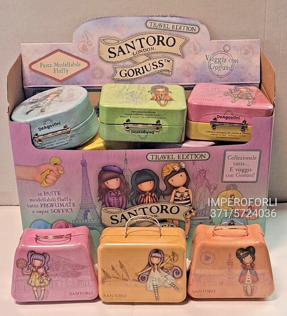Formbarer Teig Santoro Fluffly Travel Edition Wähle Die, Die Du Möchtest