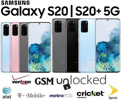 Samsung Galaxy S20 5G G981B/DS / S20+ Plus G986B/DS 5G 128GB DUAL