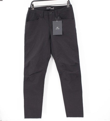 NWT Arcteryx Levon Pants Men’s 30 Stretch Canvas Black Hiking Outdoor pockets
