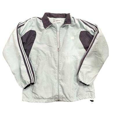 Wilson トラックジャケット ホワイト M Wilson Vintage Tracksuit Full Zip Up Jacket in Mint, Size S