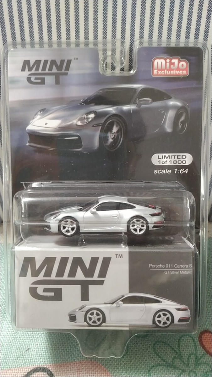 MINI GT 210 (used) Porsche 911 (992) Carrera 4S GT Silver