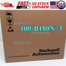 New Allen Bradley 100-B180N*3 Contactor  Type 110/120V Coil 3P 180A US Free Tax