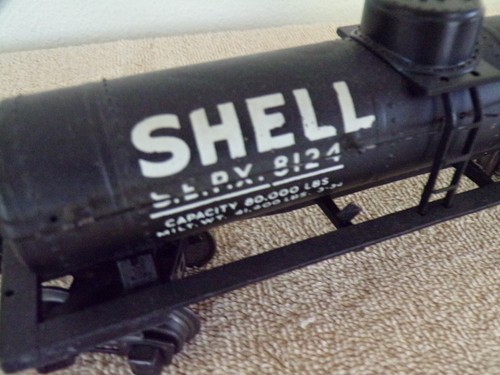 Lionel Vintage Original 2955 Shell Semi Scale Tank Car Stamped, not decaled HTF - Picture 5 of 6