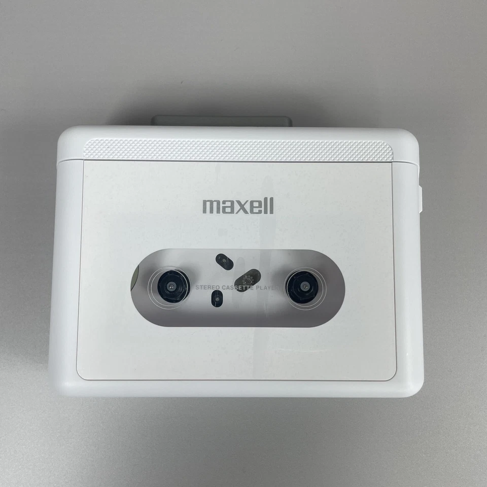 maxell MXCP-P100 Portable Cassette Player White MXCP-P100WH from Japan - Image 2 of 4