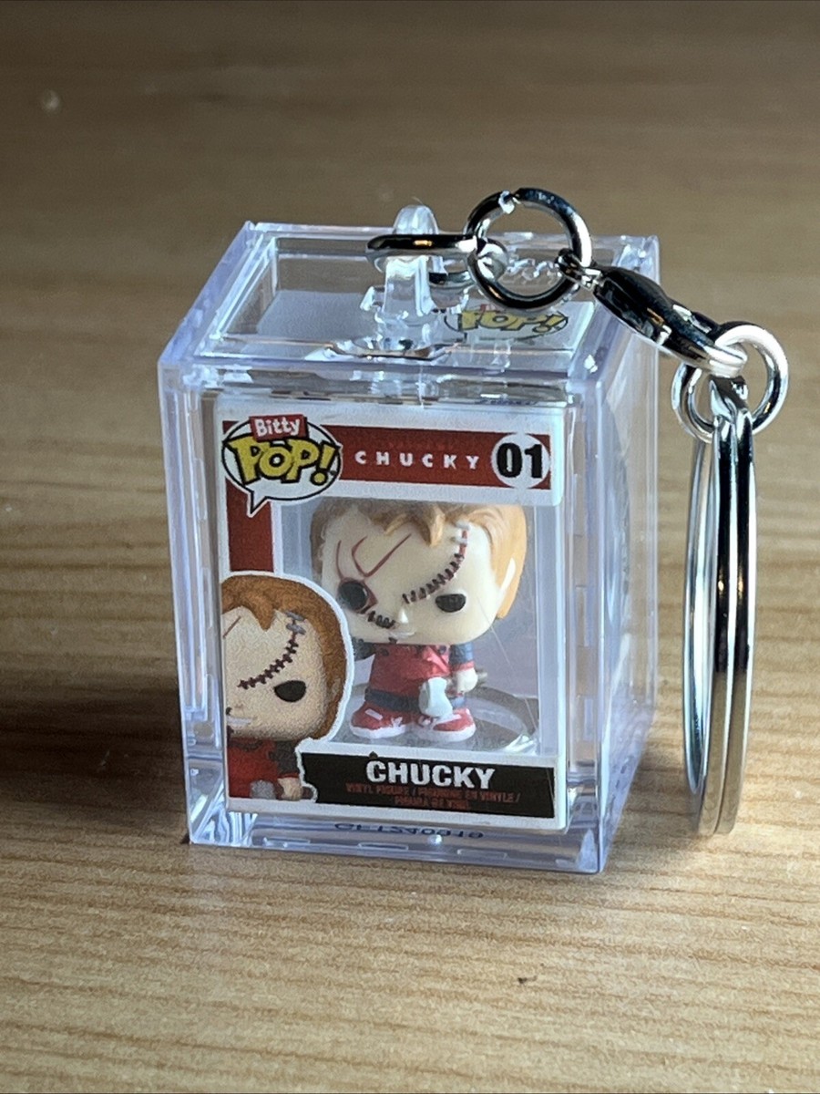 Funko Pop! Bitty Bloody Chucky Exc Custom Key Ring Keychain