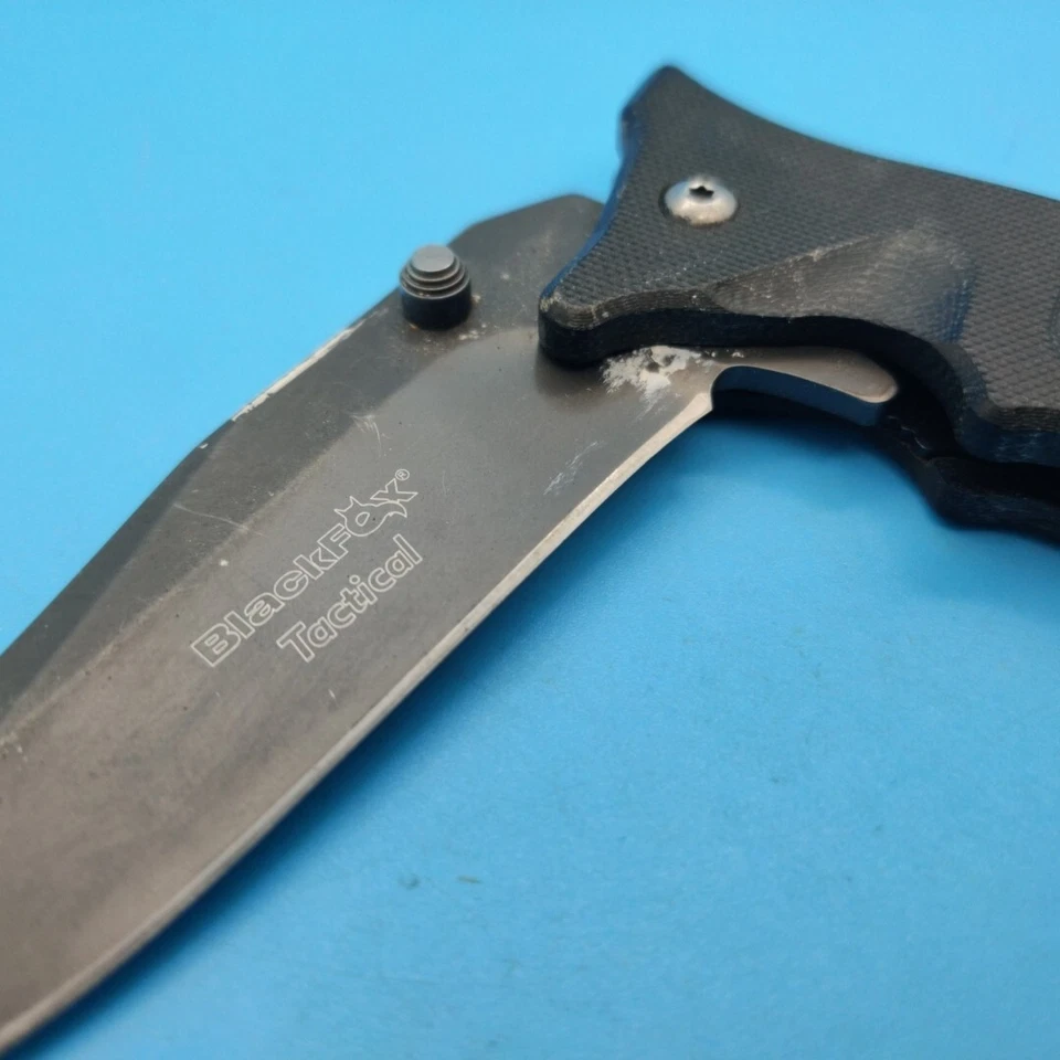 Cuchillo táctico BF-112T BlackFox BF-112T raro descontinuado usado  Foto 4 de 4