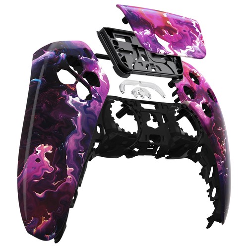 Repuesto de cubierta de carcasa superior eXtremeRate placa frontal táctil para controlador PS5 - Imagen 46 de 151